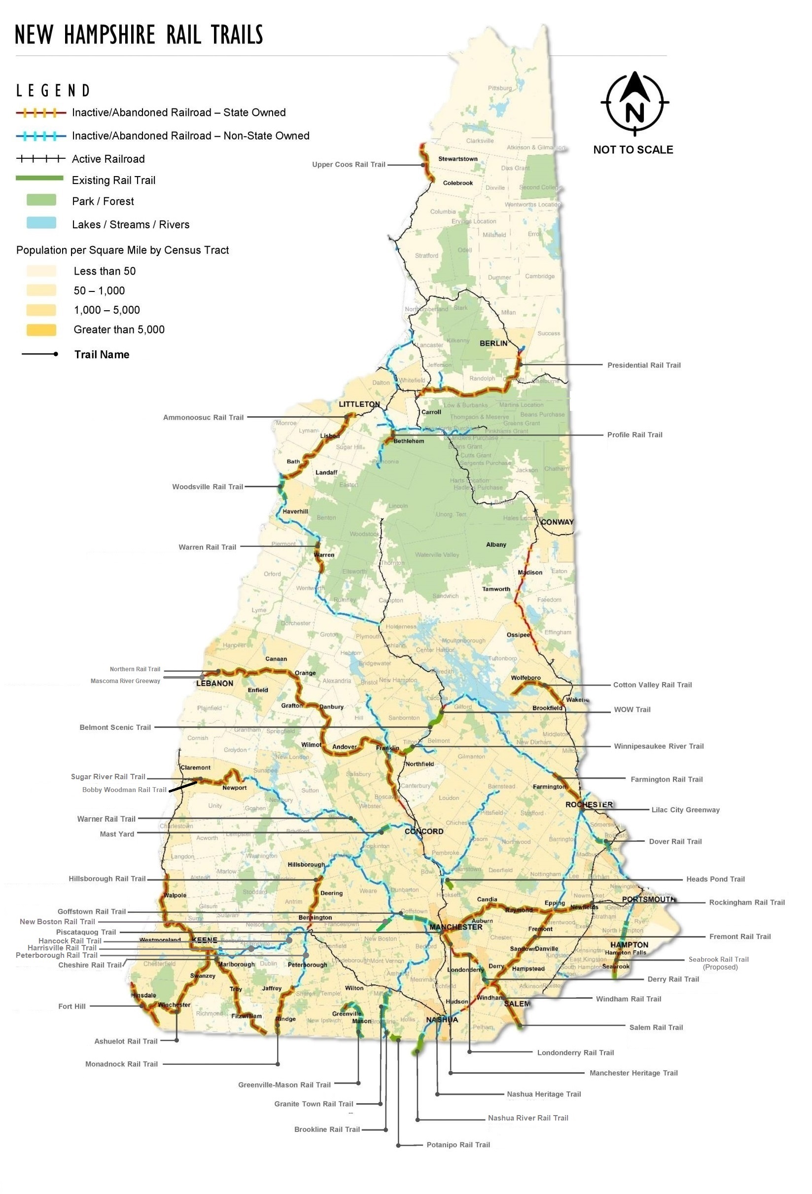 NH Rail Trail Map 11 01 2020 